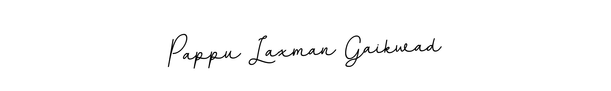 Use a signature maker to create a handwritten signature online. With this signature software, you can design (BallpointsItalic-DORy9) your own signature for name Pappu Laxman Gaikwad. Pappu Laxman Gaikwad signature style 11 images and pictures png