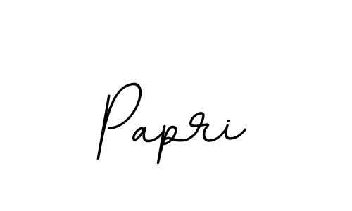 Make a beautiful signature design for name Papri. With this signature (BallpointsItalic-DORy9) style, you can create a handwritten signature for free. Papri signature style 11 images and pictures png