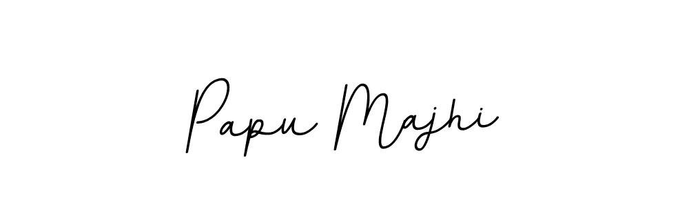Papu Majhi stylish signature style. Best Handwritten Sign (BallpointsItalic-DORy9) for my name. Handwritten Signature Collection Ideas for my name Papu Majhi. Papu Majhi signature style 11 images and pictures png