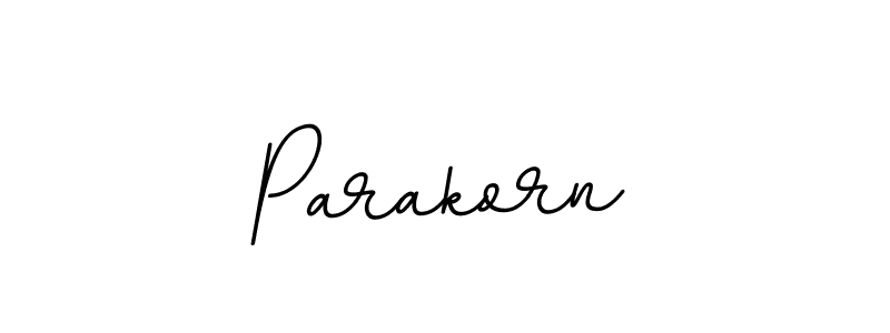 It looks lik you need a new signature style for name Parakorn. Design unique handwritten (BallpointsItalic-DORy9) signature with our free signature maker in just a few clicks. Parakorn signature style 11 images and pictures png