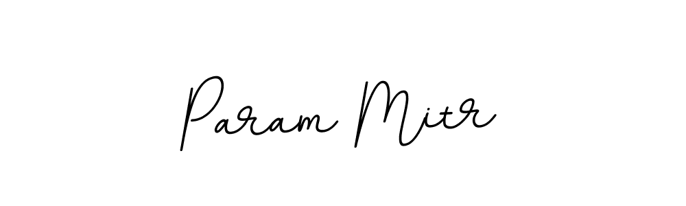 Similarly BallpointsItalic-DORy9 is the best handwritten signature design. Signature creator online .You can use it as an online autograph creator for name Param Mitr. Param Mitr signature style 11 images and pictures png