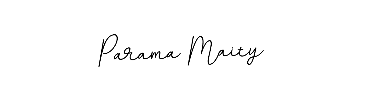 if you are searching for the best signature style for your name Parama Maity. so please give up your signature search. here we have designed multiple signature styles  using BallpointsItalic-DORy9. Parama Maity signature style 11 images and pictures png