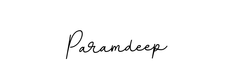 Also we have Paramdeep name is the best signature style. Create professional handwritten signature collection using BallpointsItalic-DORy9 autograph style. Paramdeep signature style 11 images and pictures png