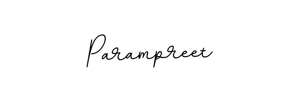 if you are searching for the best signature style for your name Parampreet. so please give up your signature search. here we have designed multiple signature styles  using BallpointsItalic-DORy9. Parampreet signature style 11 images and pictures png