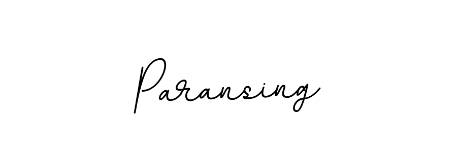 Make a beautiful signature design for name Paransing. Use this online signature maker to create a handwritten signature for free. Paransing signature style 11 images and pictures png