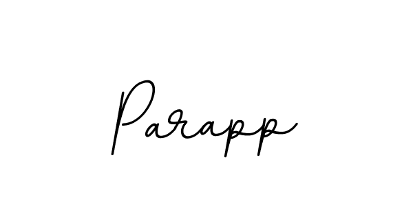 The best way (BallpointsItalic-DORy9) to make a short signature is to pick only two or three words in your name. The name Parapp include a total of six letters. For converting this name. Parapp signature style 11 images and pictures png