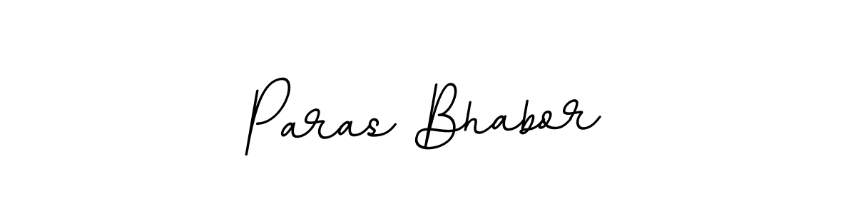 You should practise on your own different ways (BallpointsItalic-DORy9) to write your name (Paras Bhabor) in signature. don't let someone else do it for you. Paras Bhabor signature style 11 images and pictures png