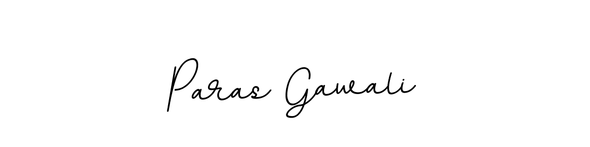 Create a beautiful signature design for name Paras Gawali. With this signature (BallpointsItalic-DORy9) fonts, you can make a handwritten signature for free. Paras Gawali signature style 11 images and pictures png