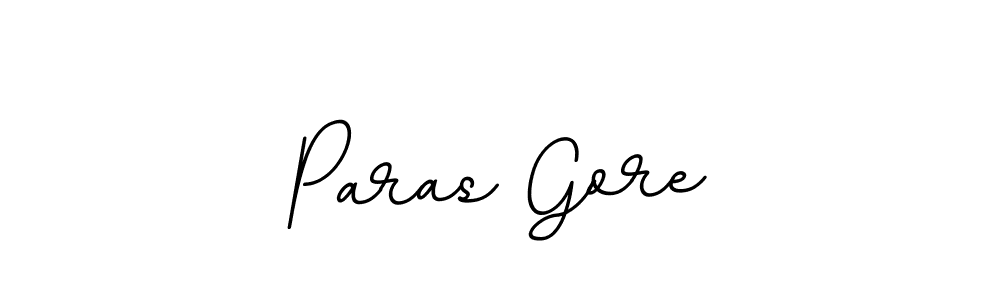 How to make Paras Gore signature? BallpointsItalic-DORy9 is a professional autograph style. Create handwritten signature for Paras Gore name. Paras Gore signature style 11 images and pictures png