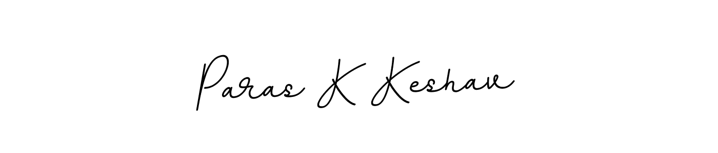 This is the best signature style for the Paras K Keshav name. Also you like these signature font (BallpointsItalic-DORy9). Mix name signature. Paras K Keshav signature style 11 images and pictures png