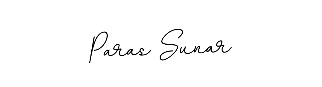 How to Draw Paras Sunar signature style? BallpointsItalic-DORy9 is a latest design signature styles for name Paras Sunar. Paras Sunar signature style 11 images and pictures png