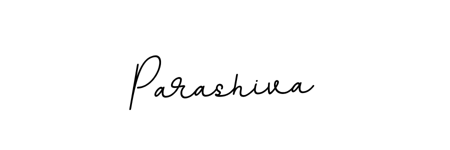 Create a beautiful signature design for name Parashiva. With this signature (BallpointsItalic-DORy9) fonts, you can make a handwritten signature for free. Parashiva signature style 11 images and pictures png