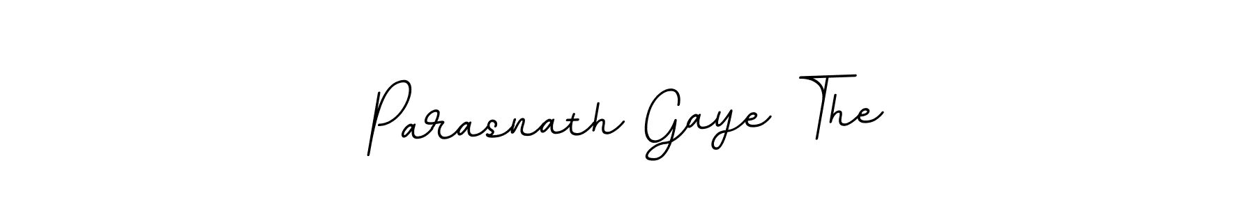 How to make Parasnath Gaye The name signature. Use BallpointsItalic-DORy9 style for creating short signs online. This is the latest handwritten sign. Parasnath Gaye The signature style 11 images and pictures png