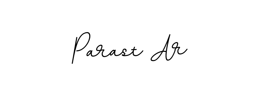 Parast Ar stylish signature style. Best Handwritten Sign (BallpointsItalic-DORy9) for my name. Handwritten Signature Collection Ideas for my name Parast Ar. Parast Ar signature style 11 images and pictures png