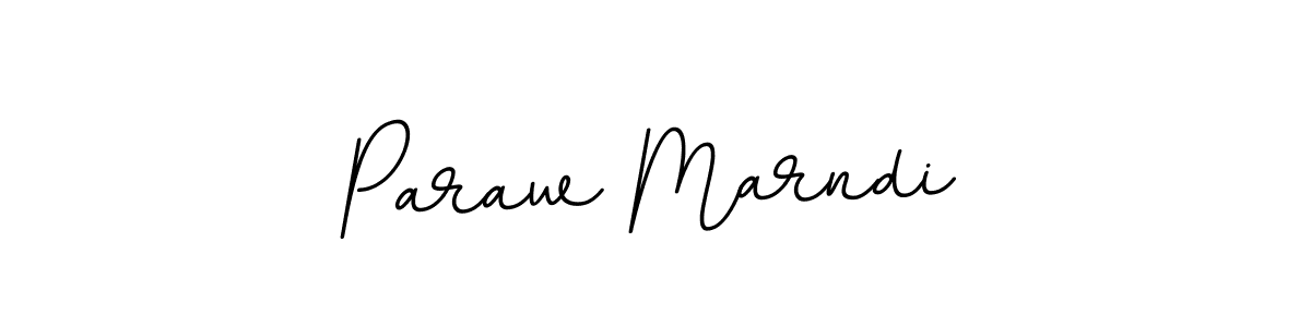 Make a beautiful signature design for name Paraw Marndi. With this signature (BallpointsItalic-DORy9) style, you can create a handwritten signature for free. Paraw Marndi signature style 11 images and pictures png