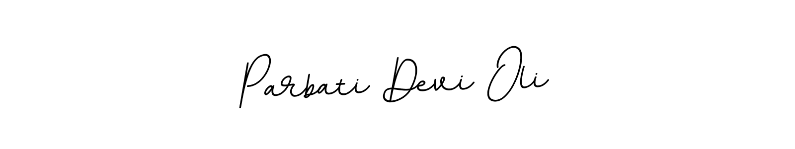 It looks lik you need a new signature style for name Parbati Devi Oli. Design unique handwritten (BallpointsItalic-DORy9) signature with our free signature maker in just a few clicks. Parbati Devi Oli signature style 11 images and pictures png