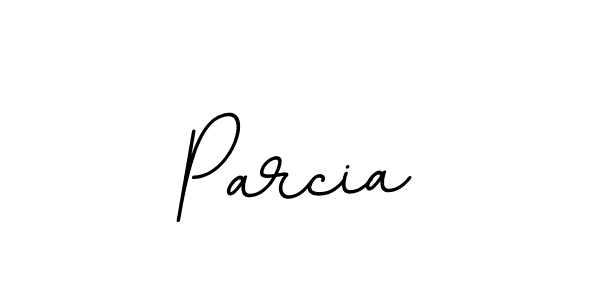Parcia stylish signature style. Best Handwritten Sign (BallpointsItalic-DORy9) for my name. Handwritten Signature Collection Ideas for my name Parcia. Parcia signature style 11 images and pictures png