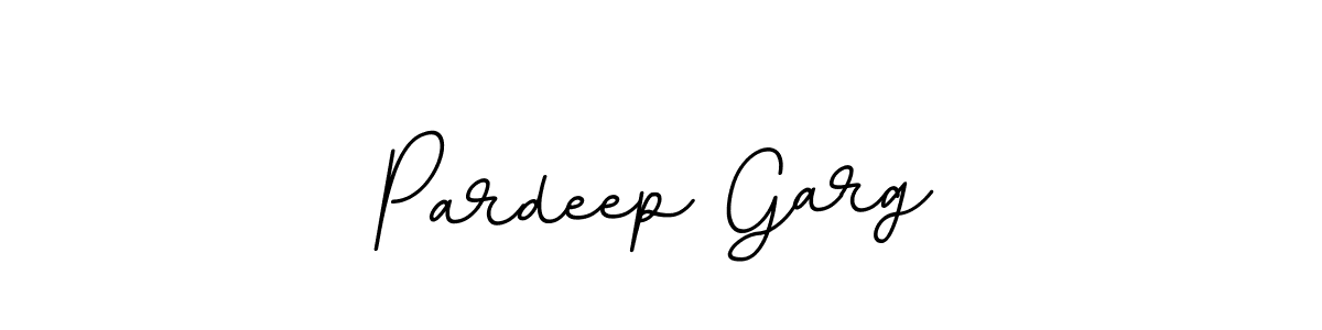 Design your own signature with our free online signature maker. With this signature software, you can create a handwritten (BallpointsItalic-DORy9) signature for name Pardeep Garg. Pardeep Garg signature style 11 images and pictures png