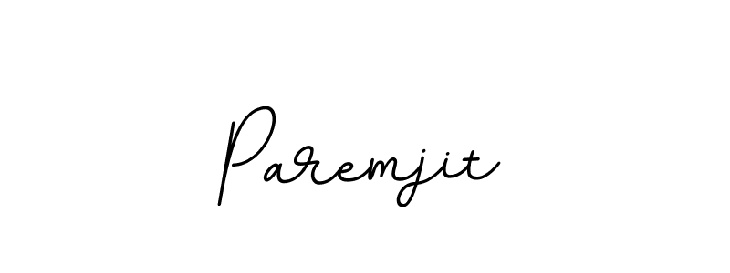 Create a beautiful signature design for name Paremjit. With this signature (BallpointsItalic-DORy9) fonts, you can make a handwritten signature for free. Paremjit signature style 11 images and pictures png