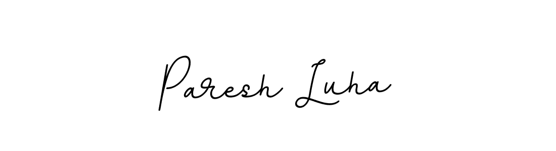 You should practise on your own different ways (BallpointsItalic-DORy9) to write your name (Paresh Luha) in signature. don't let someone else do it for you. Paresh Luha signature style 11 images and pictures png