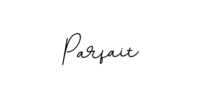 Create a beautiful signature design for name Parfait. With this signature (BallpointsItalic-DORy9) fonts, you can make a handwritten signature for free. Parfait signature style 11 images and pictures png