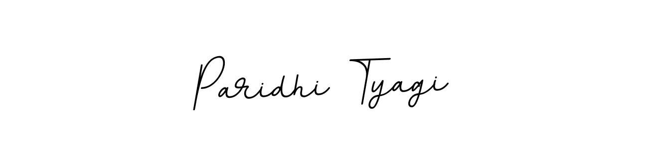 How to make Paridhi Tyagi name signature. Use BallpointsItalic-DORy9 style for creating short signs online. This is the latest handwritten sign. Paridhi Tyagi signature style 11 images and pictures png