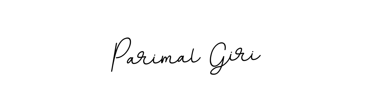 How to make Parimal Giri name signature. Use BallpointsItalic-DORy9 style for creating short signs online. This is the latest handwritten sign. Parimal Giri signature style 11 images and pictures png