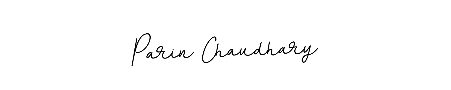 Create a beautiful signature design for name Parin Chaudhary. With this signature (BallpointsItalic-DORy9) fonts, you can make a handwritten signature for free. Parin Chaudhary signature style 11 images and pictures png