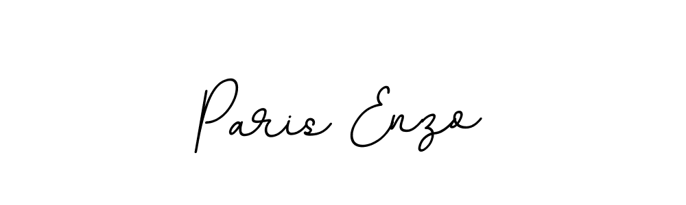 Paris Enzo stylish signature style. Best Handwritten Sign (BallpointsItalic-DORy9) for my name. Handwritten Signature Collection Ideas for my name Paris Enzo. Paris Enzo signature style 11 images and pictures png