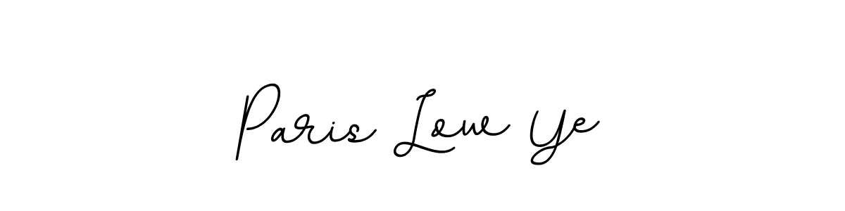 Also we have Paris Low Ye name is the best signature style. Create professional handwritten signature collection using BallpointsItalic-DORy9 autograph style. Paris Low Ye signature style 11 images and pictures png