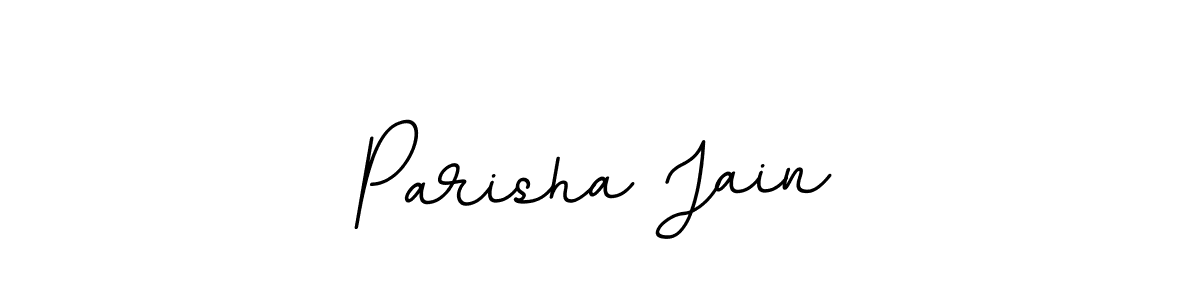 Design your own signature with our free online signature maker. With this signature software, you can create a handwritten (BallpointsItalic-DORy9) signature for name Parisha Jain. Parisha Jain signature style 11 images and pictures png