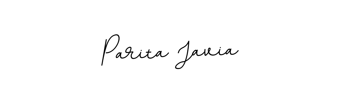 Also we have Parita Javia name is the best signature style. Create professional handwritten signature collection using BallpointsItalic-DORy9 autograph style. Parita Javia signature style 11 images and pictures png