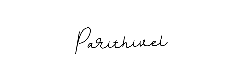 How to make Parithivel name signature. Use BallpointsItalic-DORy9 style for creating short signs online. This is the latest handwritten sign. Parithivel signature style 11 images and pictures png