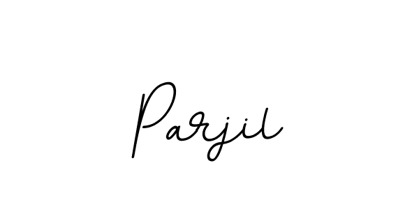 The best way (BallpointsItalic-DORy9) to make a short signature is to pick only two or three words in your name. The name Parjil include a total of six letters. For converting this name. Parjil signature style 11 images and pictures png