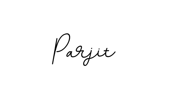 Design your own signature with our free online signature maker. With this signature software, you can create a handwritten (BallpointsItalic-DORy9) signature for name Parjit. Parjit signature style 11 images and pictures png