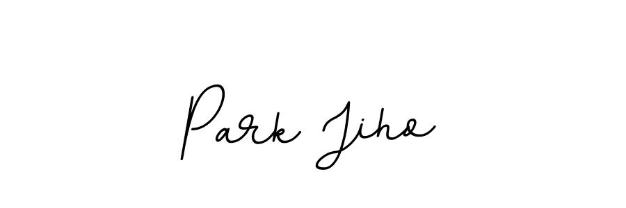 Design your own signature with our free online signature maker. With this signature software, you can create a handwritten (BallpointsItalic-DORy9) signature for name Park Jiho. Park Jiho signature style 11 images and pictures png