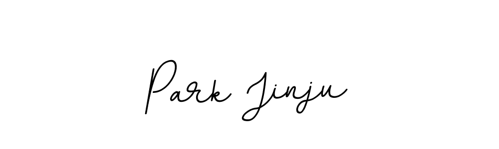 How to make Park Jinju name signature. Use BallpointsItalic-DORy9 style for creating short signs online. This is the latest handwritten sign. Park Jinju signature style 11 images and pictures png