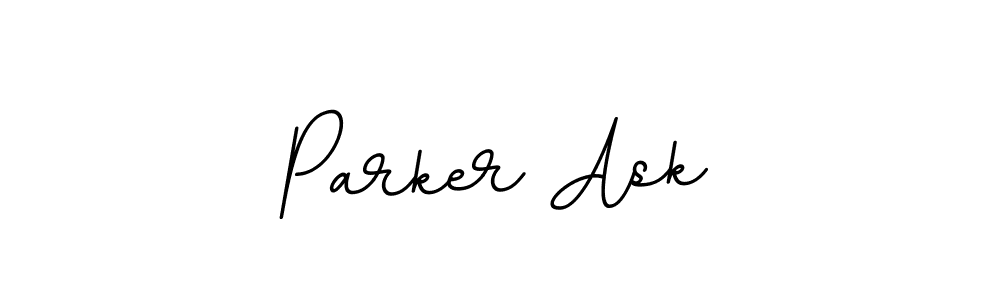 It looks lik you need a new signature style for name Parker Ask. Design unique handwritten (BallpointsItalic-DORy9) signature with our free signature maker in just a few clicks. Parker Ask signature style 11 images and pictures png