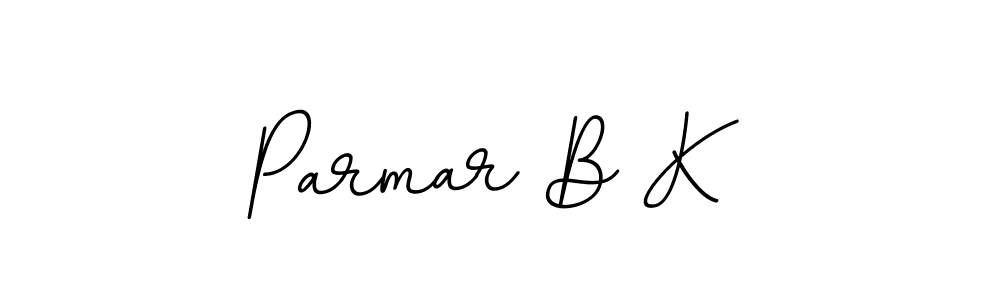 Similarly BallpointsItalic-DORy9 is the best handwritten signature design. Signature creator online .You can use it as an online autograph creator for name Parmar B K. Parmar B K signature style 11 images and pictures png