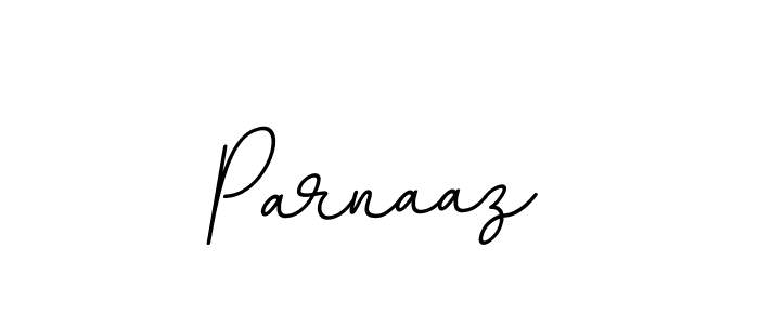 Parnaaz stylish signature style. Best Handwritten Sign (BallpointsItalic-DORy9) for my name. Handwritten Signature Collection Ideas for my name Parnaaz. Parnaaz signature style 11 images and pictures png