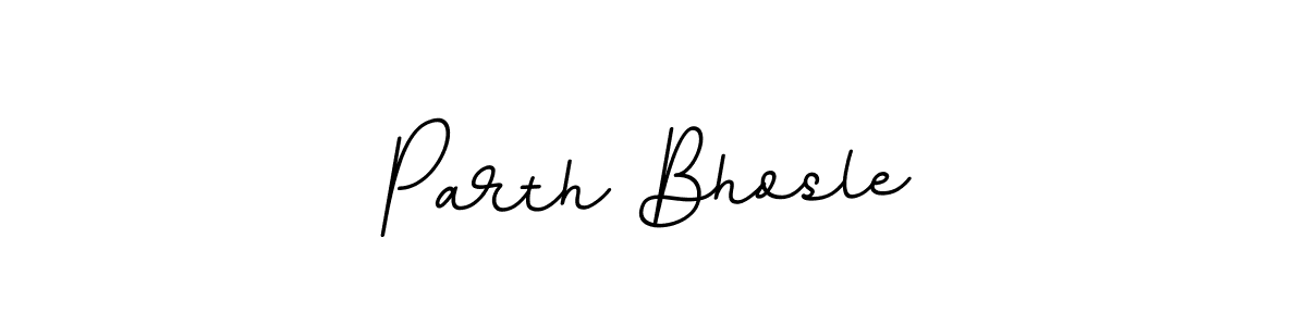 It looks lik you need a new signature style for name Parth Bhosle. Design unique handwritten (BallpointsItalic-DORy9) signature with our free signature maker in just a few clicks. Parth Bhosle signature style 11 images and pictures png