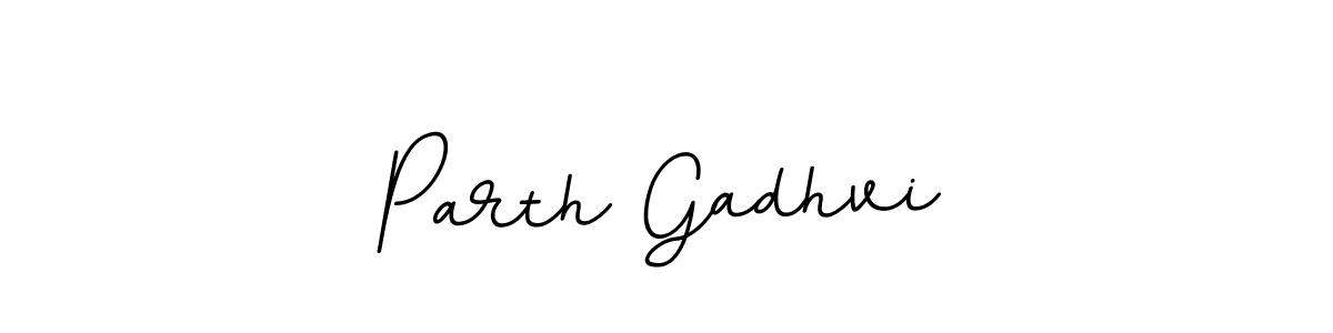 Also we have Parth Gadhvi name is the best signature style. Create professional handwritten signature collection using BallpointsItalic-DORy9 autograph style. Parth Gadhvi signature style 11 images and pictures png