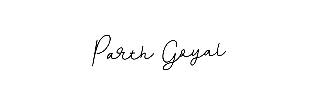 This is the best signature style for the Parth Goyal name. Also you like these signature font (BallpointsItalic-DORy9). Mix name signature. Parth Goyal signature style 11 images and pictures png