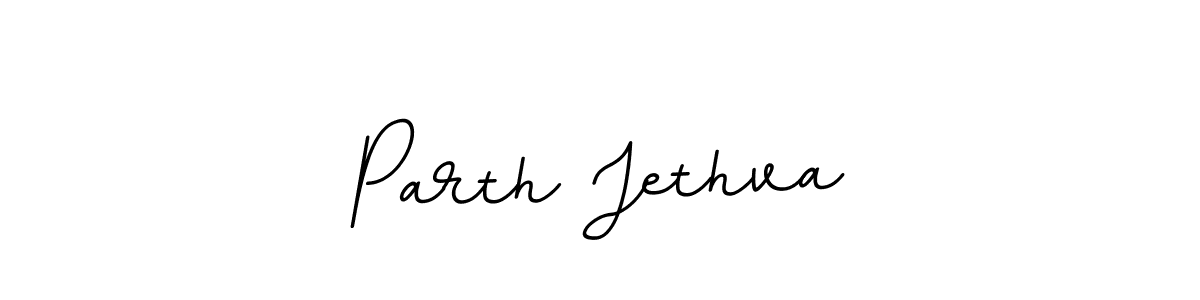Make a beautiful signature design for name Parth Jethva. Use this online signature maker to create a handwritten signature for free. Parth Jethva signature style 11 images and pictures png