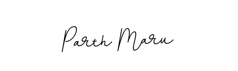 This is the best signature style for the Parth Maru name. Also you like these signature font (BallpointsItalic-DORy9). Mix name signature. Parth Maru signature style 11 images and pictures png