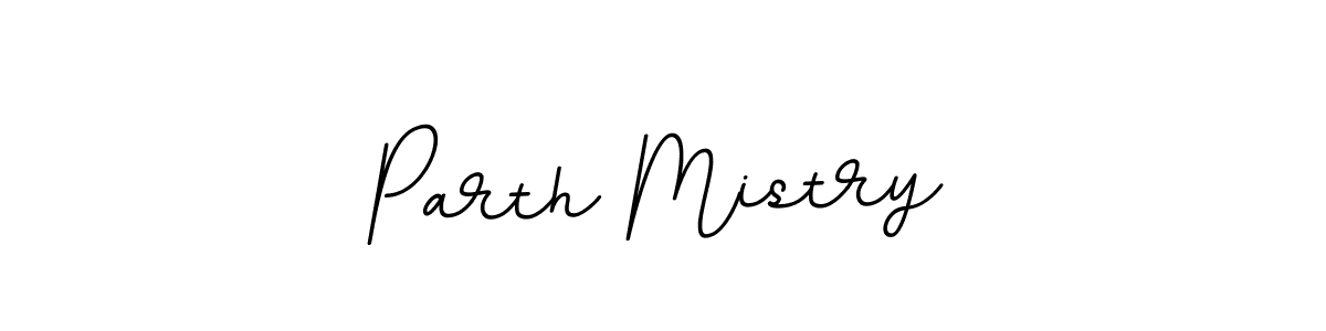 Use a signature maker to create a handwritten signature online. With this signature software, you can design (BallpointsItalic-DORy9) your own signature for name Parth Mistry. Parth Mistry signature style 11 images and pictures png