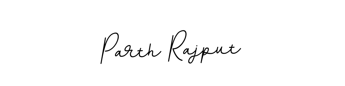 Design your own signature with our free online signature maker. With this signature software, you can create a handwritten (BallpointsItalic-DORy9) signature for name Parth Rajput. Parth Rajput signature style 11 images and pictures png