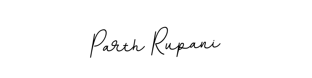 This is the best signature style for the Parth Rupani name. Also you like these signature font (BallpointsItalic-DORy9). Mix name signature. Parth Rupani signature style 11 images and pictures png