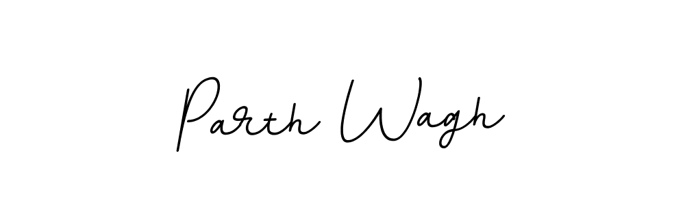 The best way (BallpointsItalic-DORy9) to make a short signature is to pick only two or three words in your name. The name Parth Wagh include a total of six letters. For converting this name. Parth Wagh signature style 11 images and pictures png