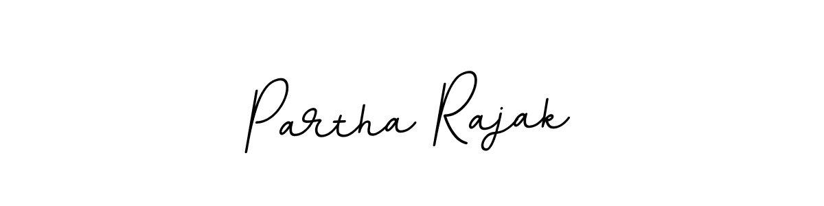 Create a beautiful signature design for name Partha Rajak. With this signature (BallpointsItalic-DORy9) fonts, you can make a handwritten signature for free. Partha Rajak signature style 11 images and pictures png